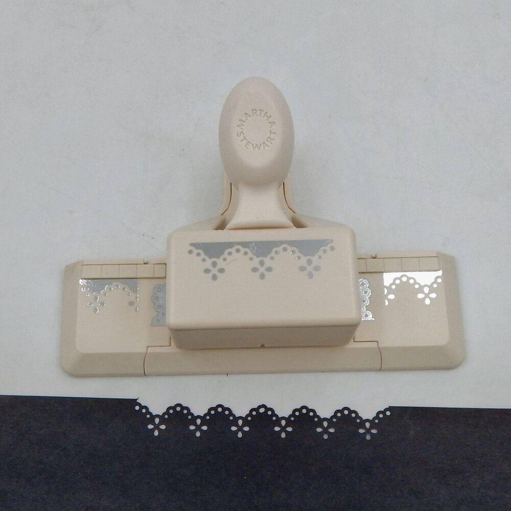 Martha Stewart Punch Around the Page Edge Punch Eyelet Lace
